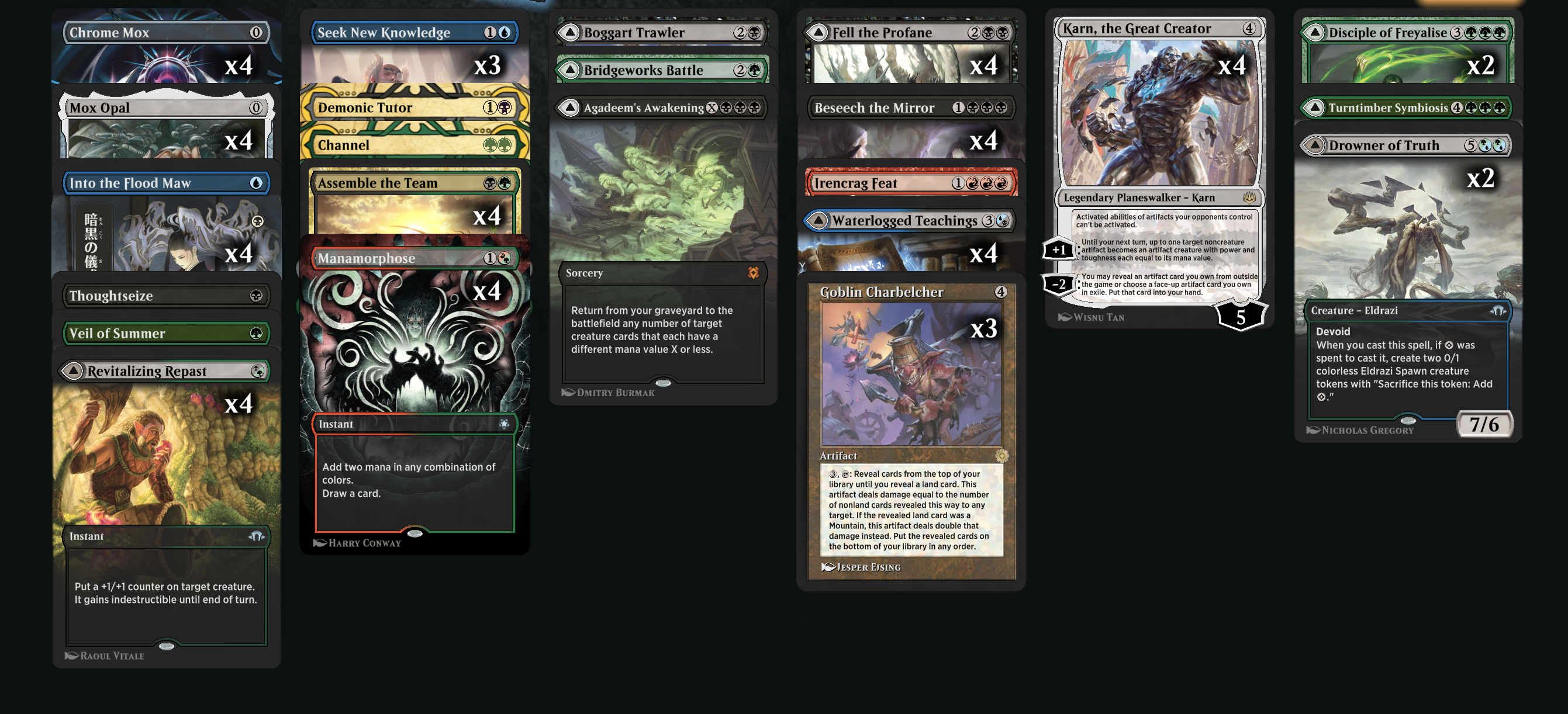 A History of Timeless Belcher